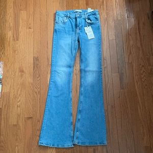 Zara NWT Flare denim